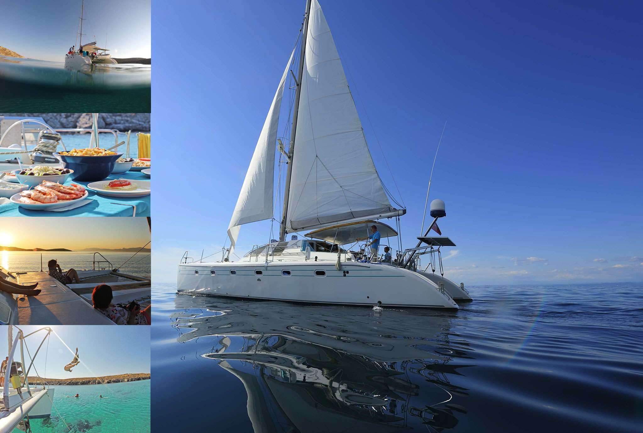 Catamaran Daily Charter Mykonos