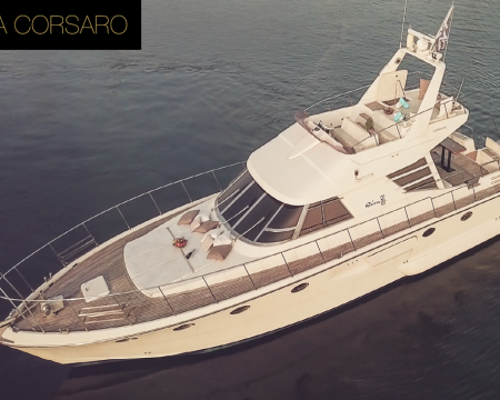 RIVA CORSARO 60’ | MYKONOS MOTOR YACHT CHARTERS