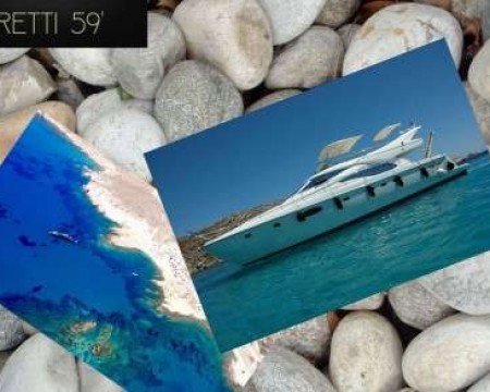 FERETTI 59′ | MYKONOS MOTOR YACHTS CHARTERS